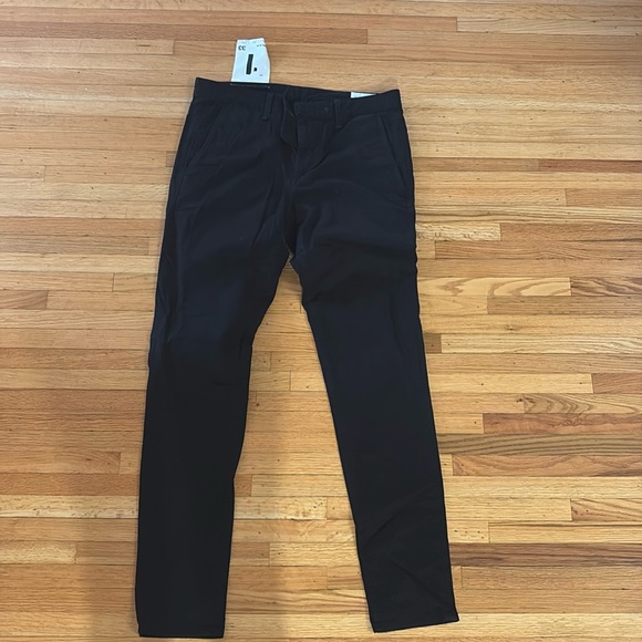 Rag and Bone Men’s Ultra Slim Black Pant - Picture 2 of 12